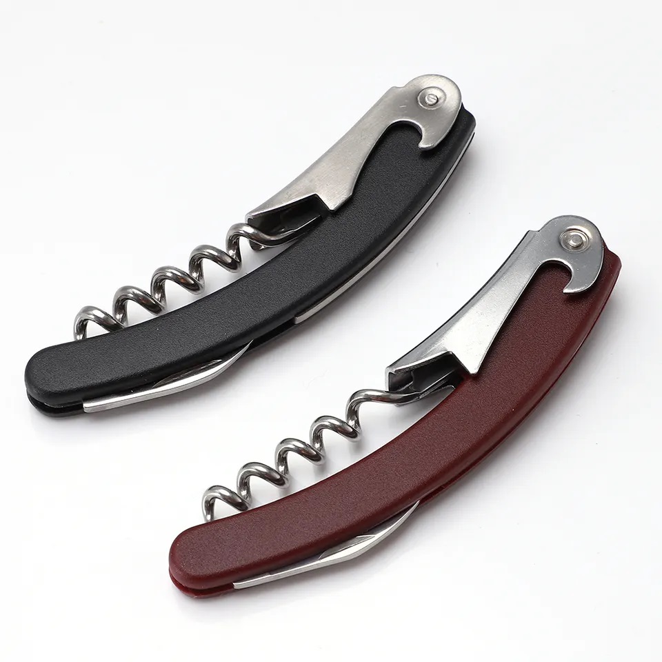 Pulltap Bottle Corkscrew Opener with Foil Cutter