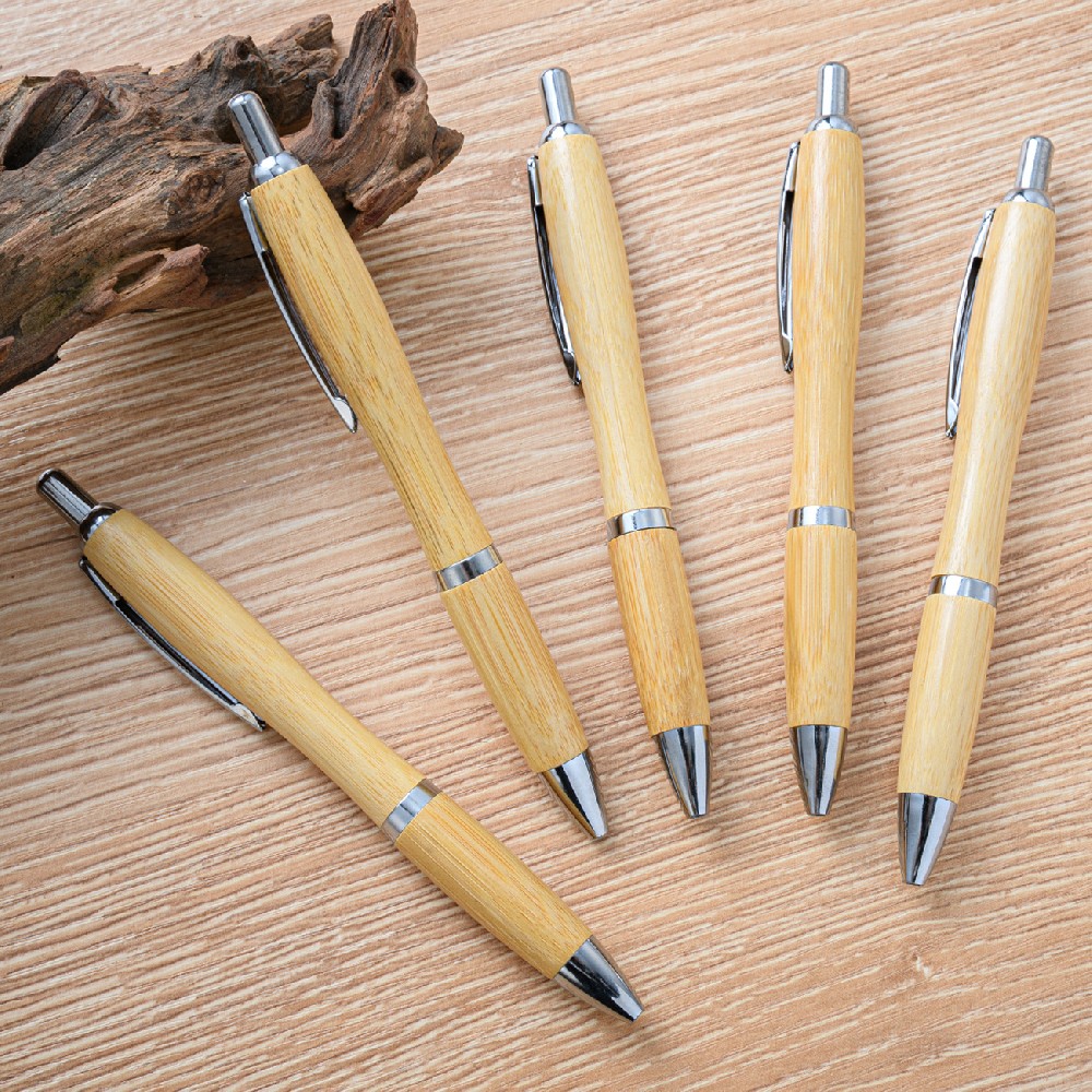 HH-1201 Bamboo Ball Pen
