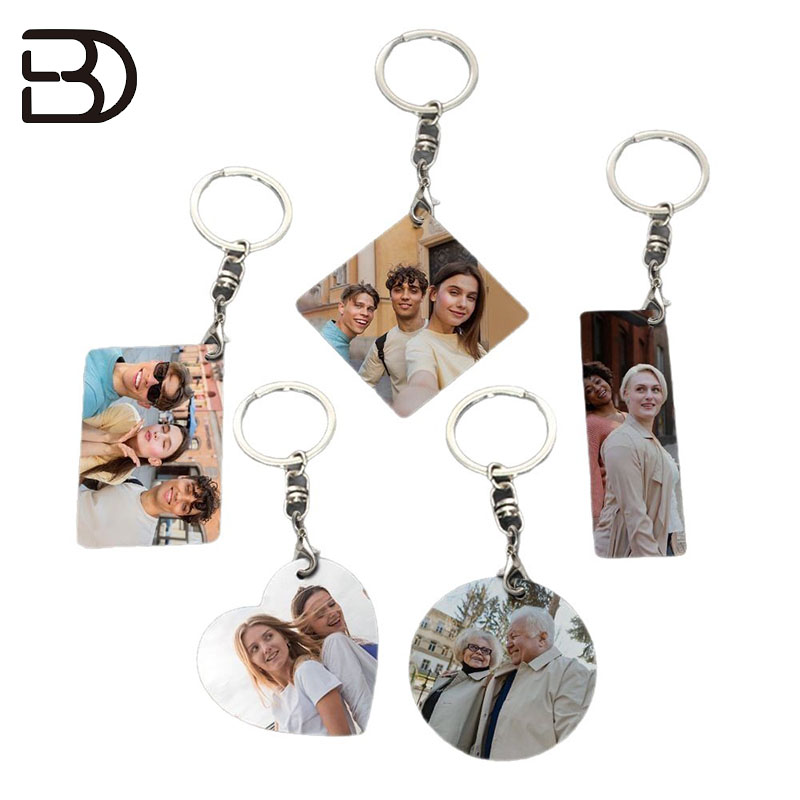 RSH02 Sublimation Aluminum Keychains